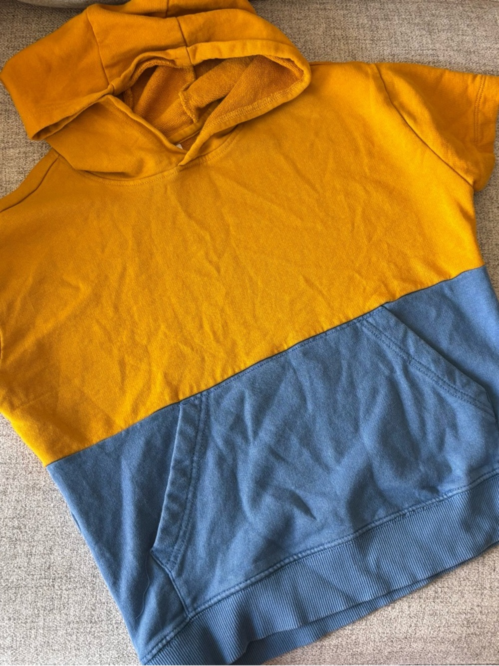 Hanna Andersson Golden Mustard Pullover Sweatshirt